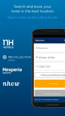 NH Hotels android App screenshot 4